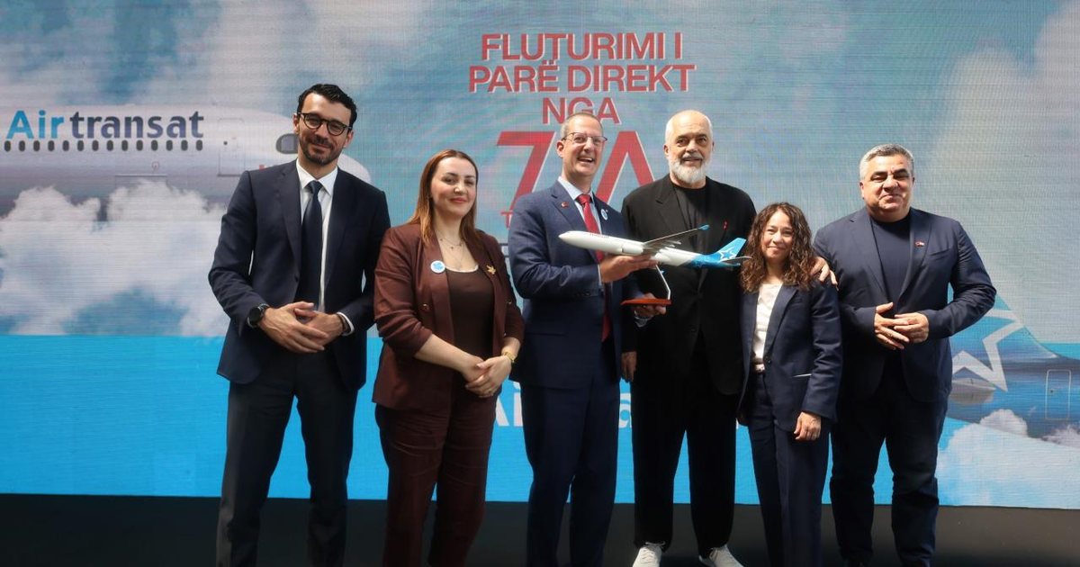 Fluturimi i parë nga Kanadaja  Karakaçi  Hapet një mundësi e re për Shqipërinë