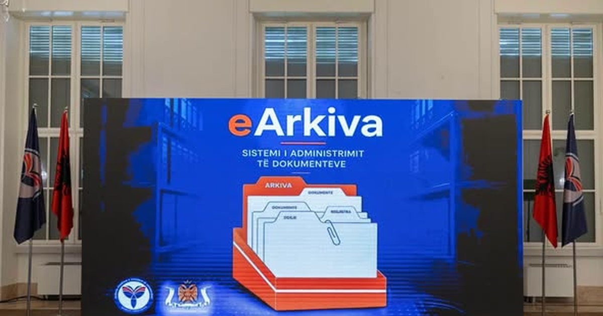 Prezantohet  eArkiva   Sistemi inteligjent që synon të digjitalizojë menaxhimin e dokumenteve në administratën publike