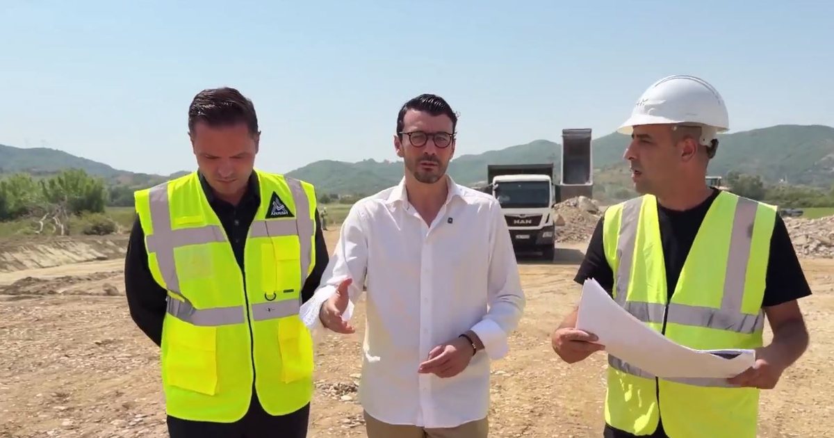 Karakaçi inspekton punimet e bypass it të Tiranës  Nyje strategjike për lidhjen e korridoreve kombëtare