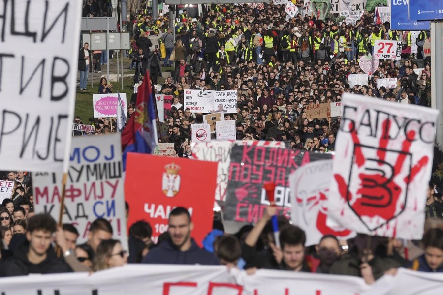 Serbian Prime Minister resigns as anti-corruption protests continue to grow!