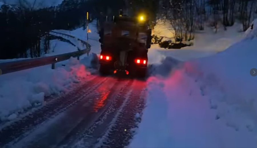 Rain and snow/ ARRSH: Rockfall on several axes in Kukës and Tropoja, normal