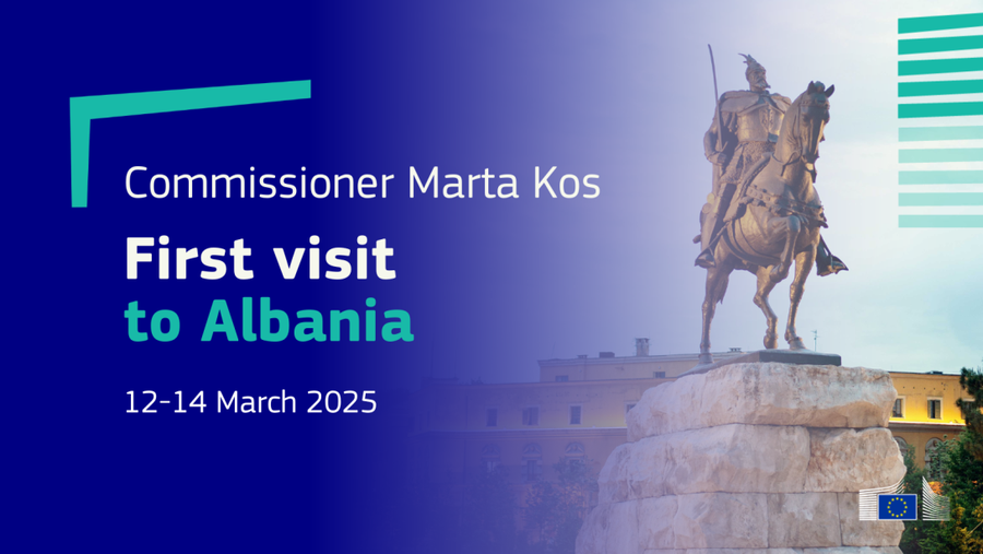 EU Commissioner for Enlargement in Albania - In focus, reforms and negotiations