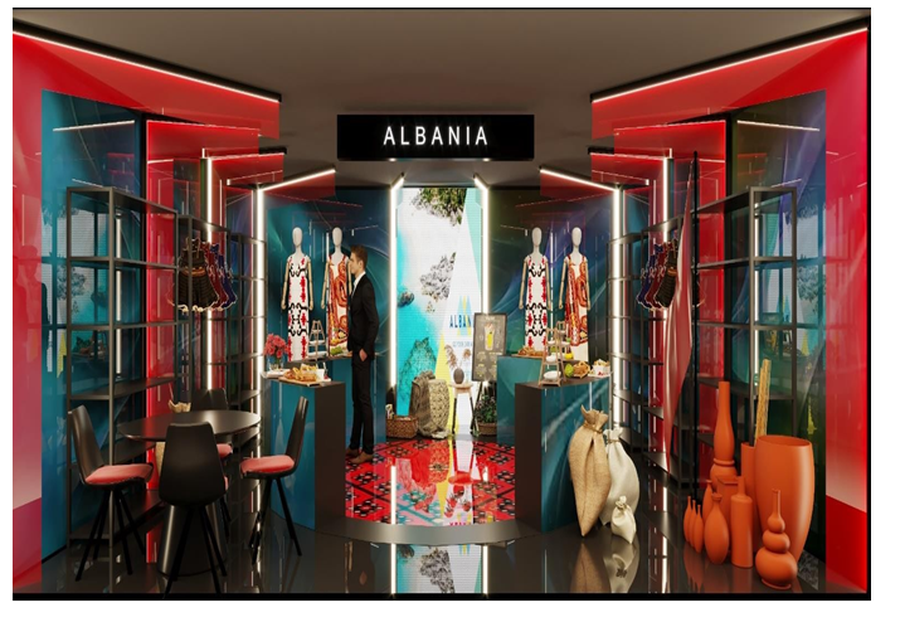 Albanian tradition in the "heart" of Geneva - Albanian stand at the