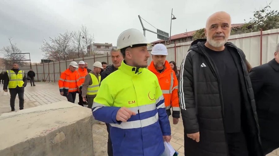 New Palm and Citrus Boulevard - Prime Minister inspects works in Vlora. More