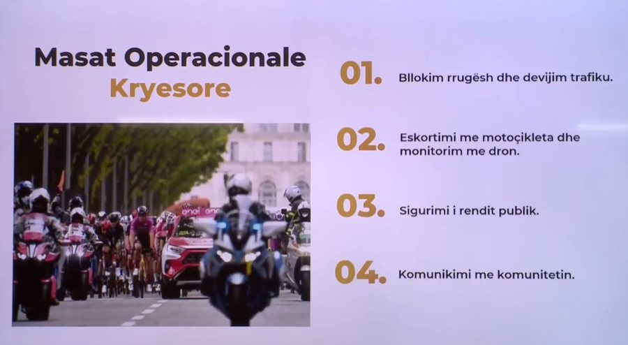 “Giro d’Italia 2025” bllokon trafikun - Policia: Ndalim