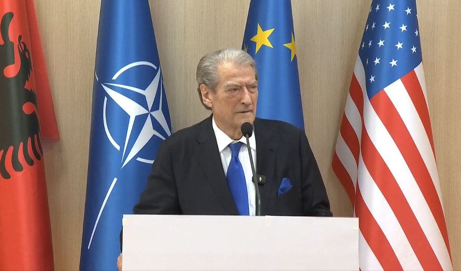 The Chairman of the Democratic Party, Sali Berisha, statement to the media!
