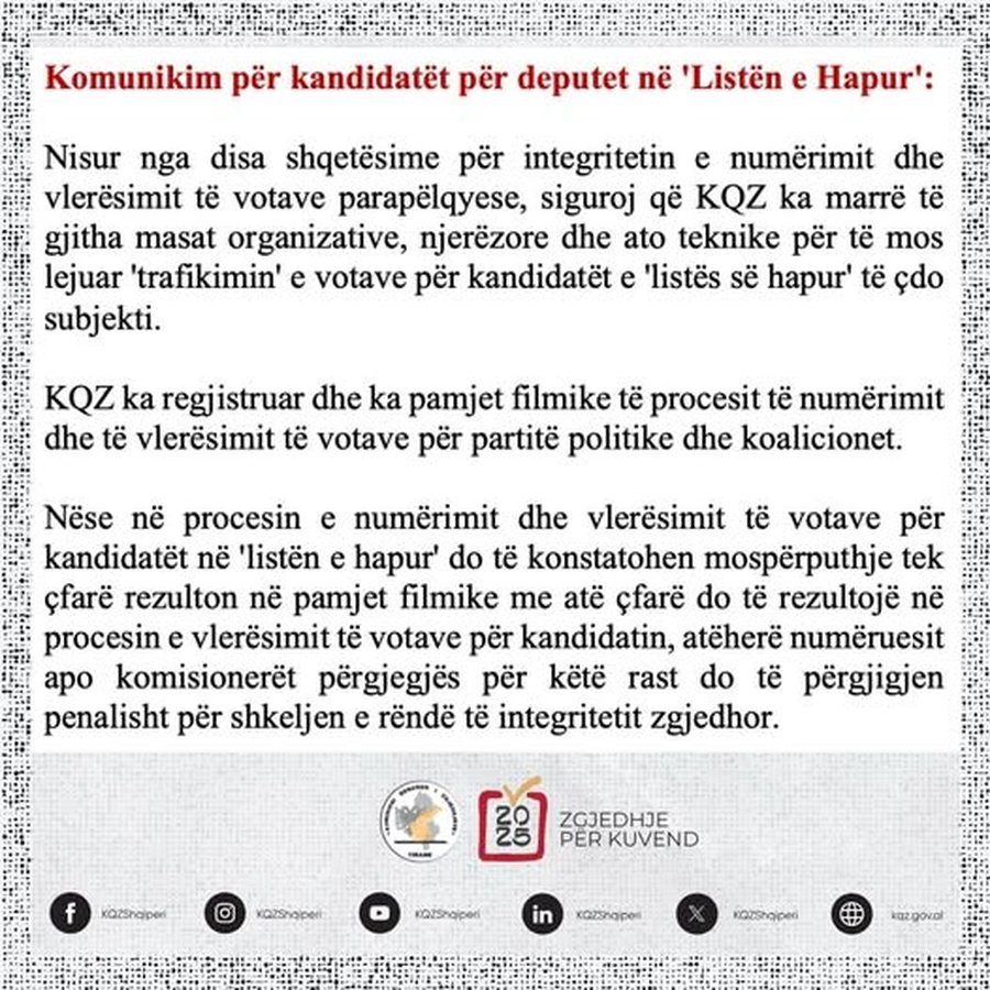 Kandidatët e listës së hapur/ Celibashi: Masa për të