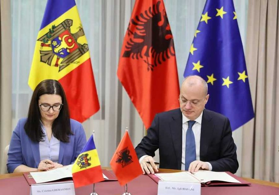 Shqipëri-Moldavi/ Nënshkruhet Memorandum Mirëkuptimi për