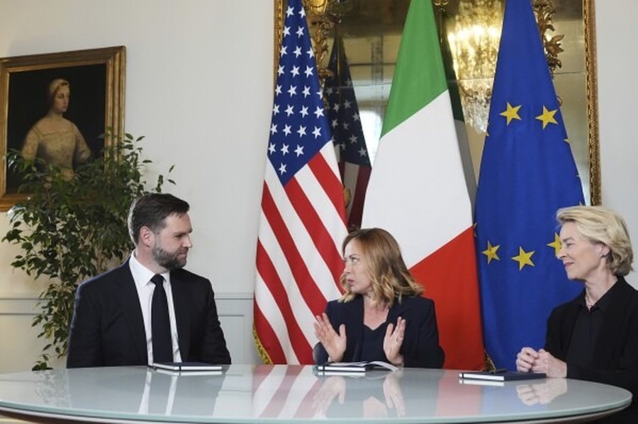 EU-US talks in Rome - Parties discuss trade, Ukraine and defense