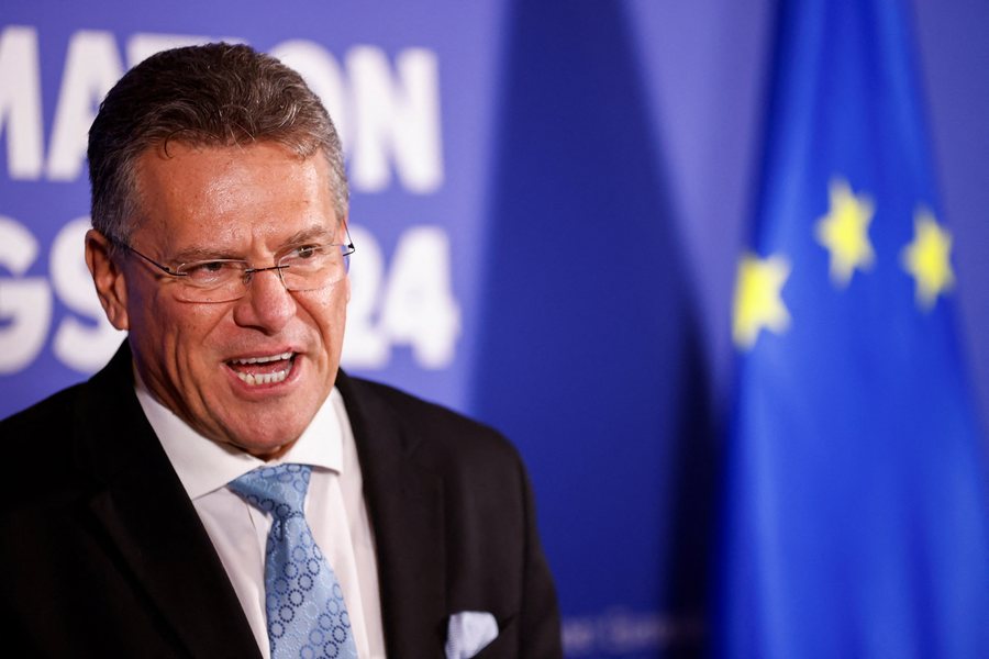 EU, fully committed to agreement with the US - Commissioner Sefcovic: Steel,