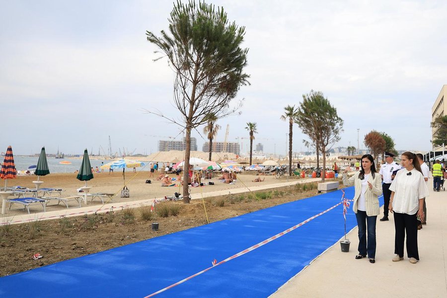 "Doubling public spaces on beaches" - Kumbaro, from Durrës: