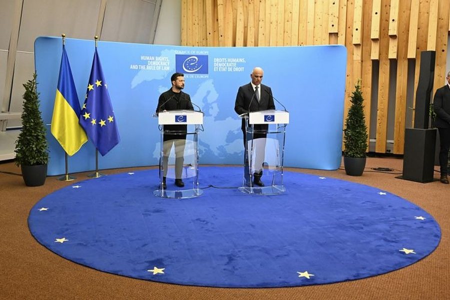 Zelensky dhe Këshilli i Europës nënshkruajnë