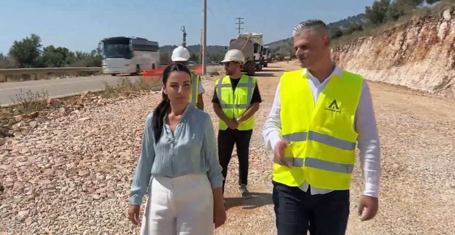 Balluku inspekton punimet në rrugën e Ksamilit - Cilat janë