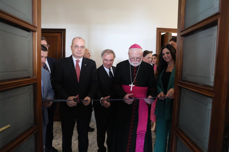 Inaugurohet selia e re e Ambasadës Shqiptare në Vatikan - Hasani: Kjo