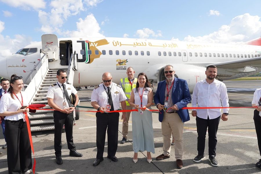 TIA announces: New airline between Albania and Jordan!