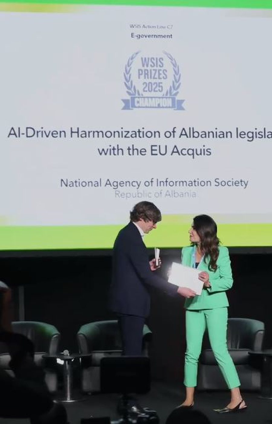 Shqipëria, nënkampione në “WSIS Prizes 2025”për