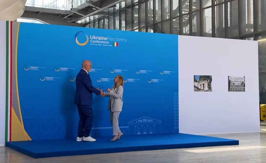 Konferenca për Rimëkëmbjen e Ukrainës - Rama pritet nga