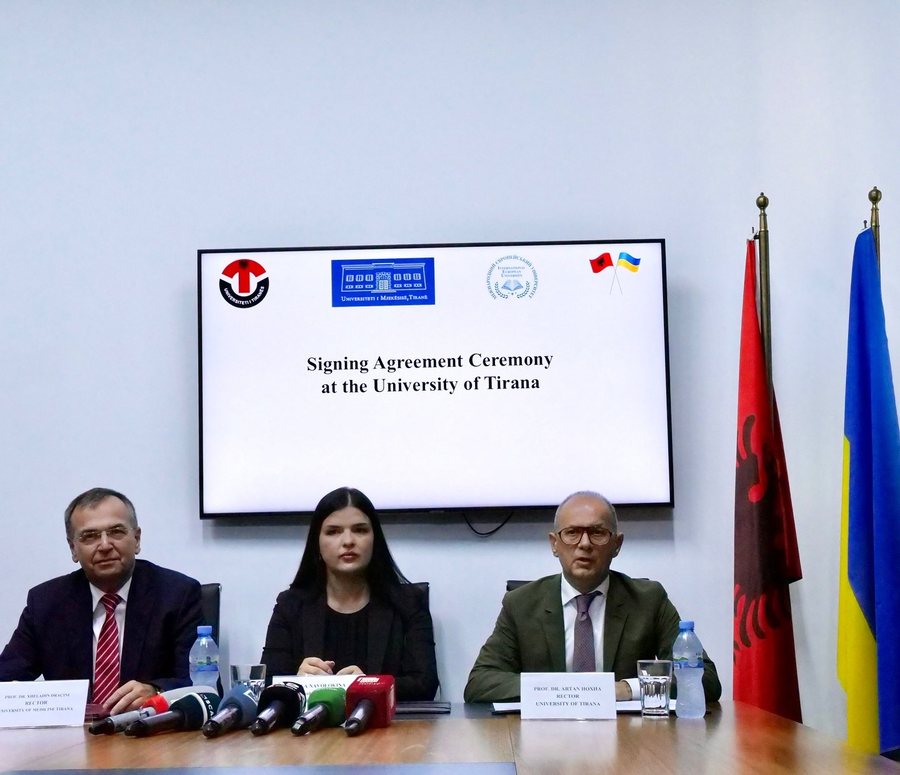 Bashkëpunim mes Universitetit të Tiranës dhe Kievit - Hoxha: