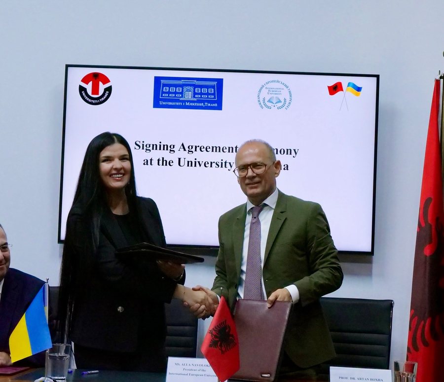 Bashkëpunim mes Universitetit të Tiranës dhe Kievit - Hoxha: