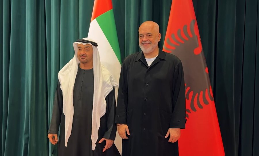 Presidenti i Emirateve të Bashkuara në Tiranë: Forcim i