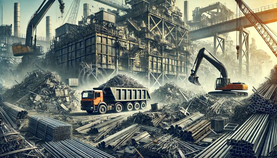 EU oversees scrap metal trade/ Falling supplies and US tariffs threaten European