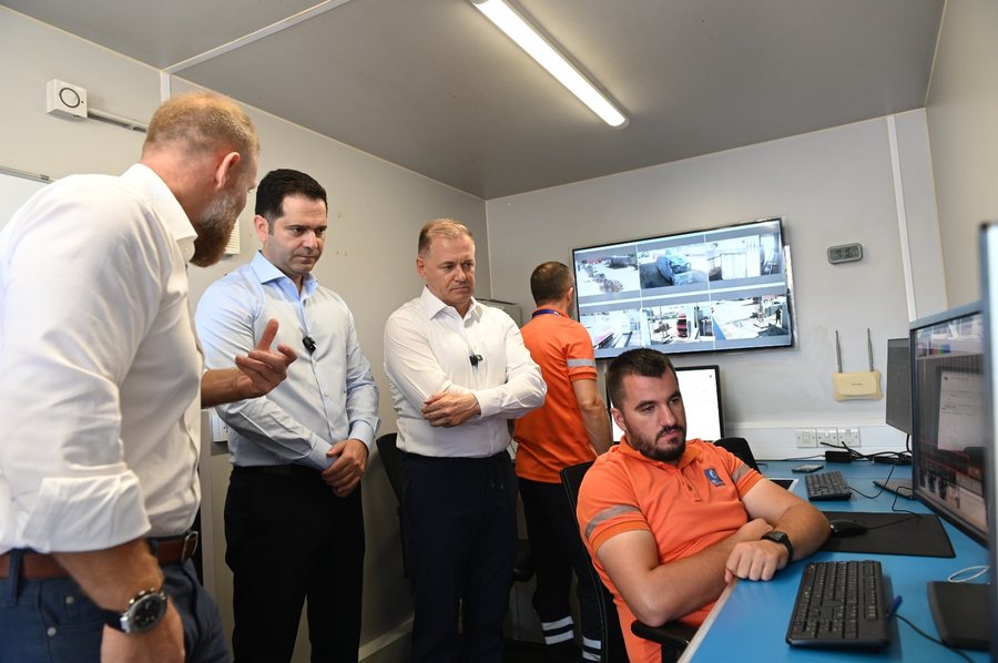 Malaj inspects the scanner of the Port of Durres: Significant reduction in