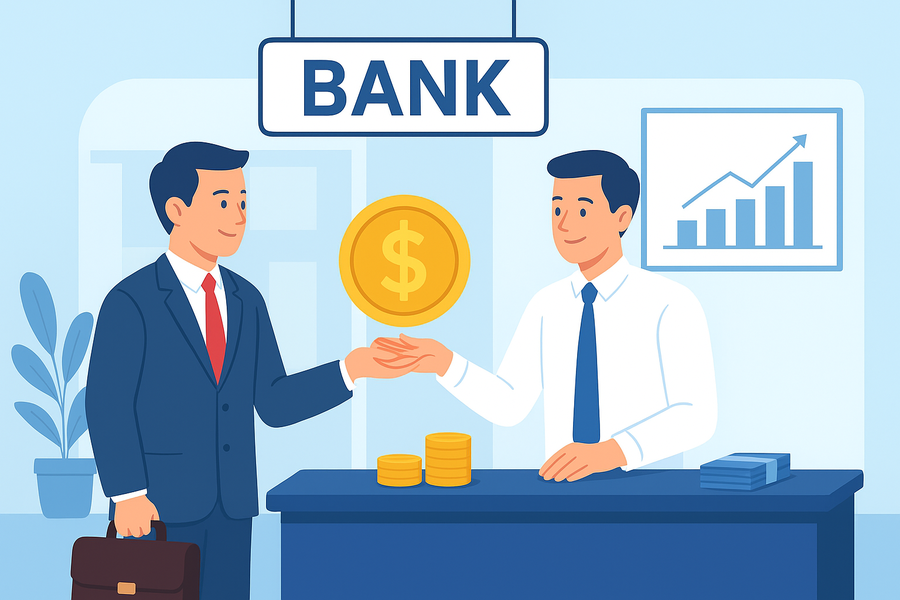 What are businesses borrowing for? Financing is geared towards equipment.