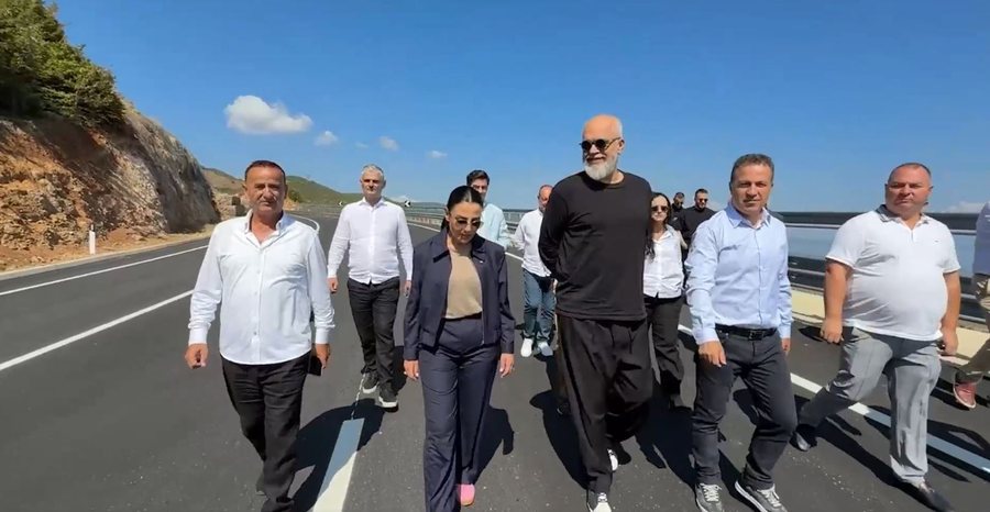 The opening of the Qukës-Qafë Plloçë axis/ Rama and
