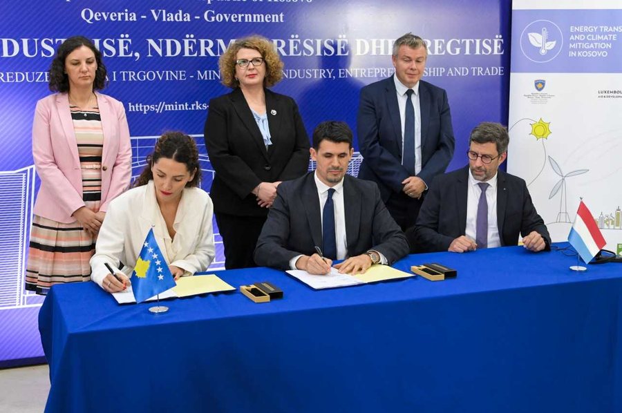 Clean Energy Grant in Kosovo - Luxembourg finances 1 million euros. Agreement