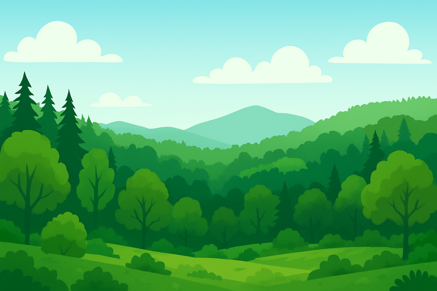 How many square meters of forest do we have for every Albanian? The green