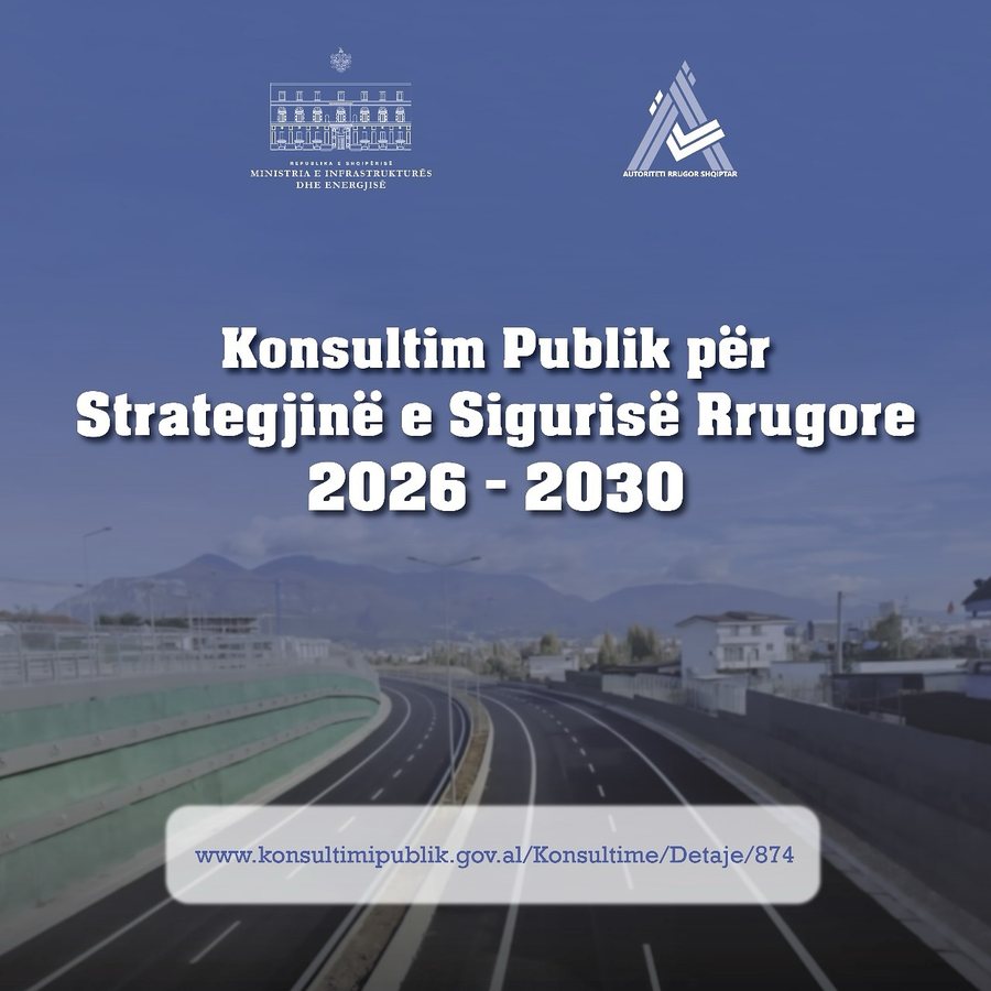 Strategjia e Sigurisë Rrugore, në konsultim publik - Balluku,