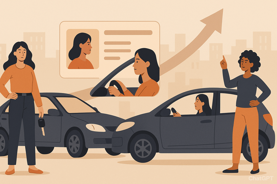 More women drivers on Albanian roads/ Age group 25-34 with the highest number of