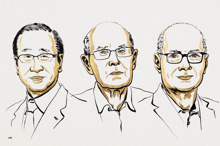 Fituesit e Çmimit Nobel në Kimi - Tre shkencëtarë