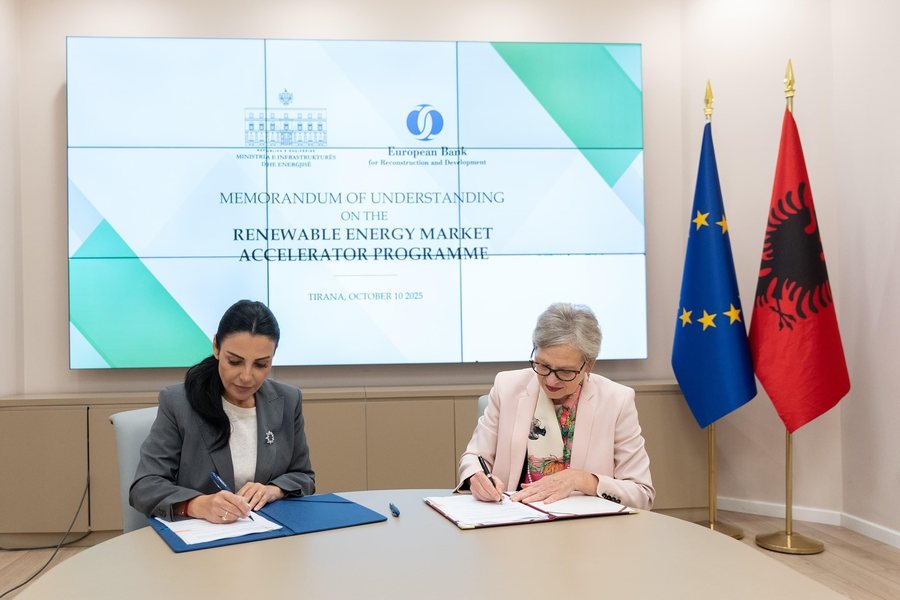 Depozitat e energjisë, bashkëpunim me BERZH - Balluku: Në fokus,