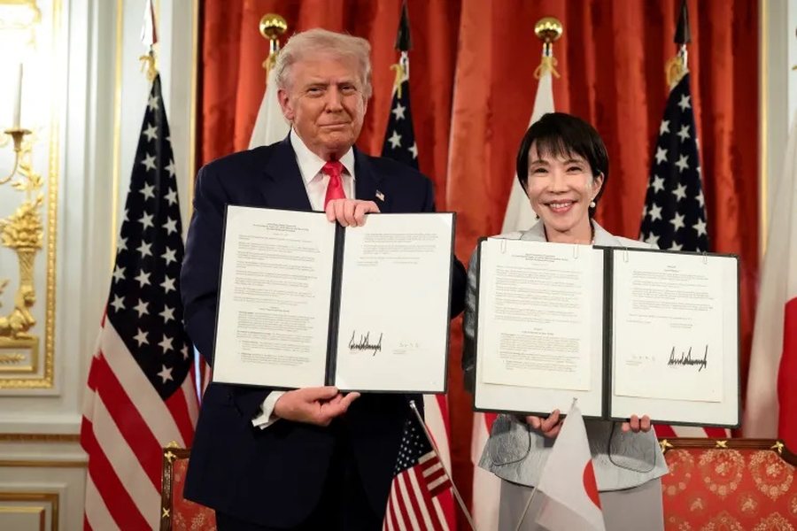 SHBA - Japoni, Trump dhe Takaichi nënshkruajnë marrëveshjen