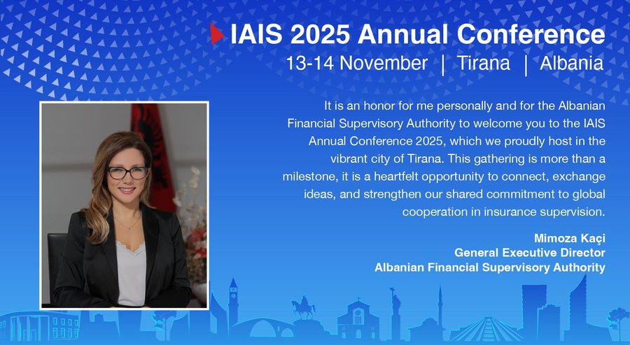 Tirana, the world insurance center - For the first time, the IAIS Annual