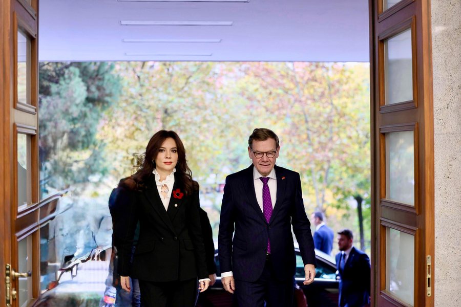 Spiropali mirëpret në Tiranë homologun gjerman Wadephul: