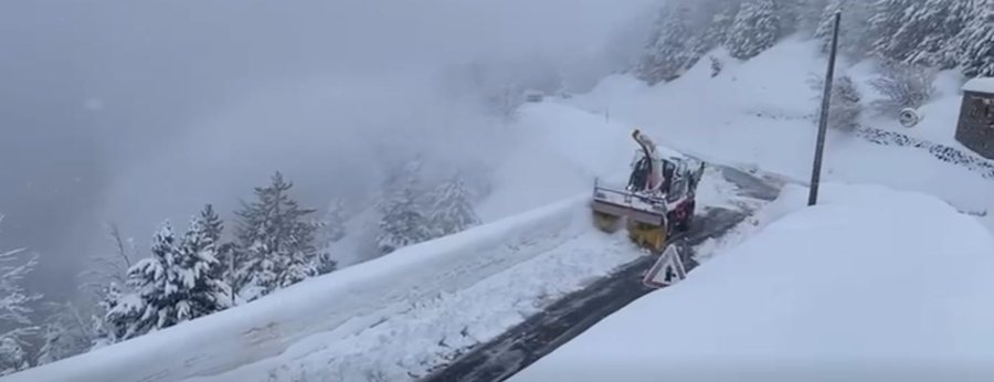 ARRSH: Snow completely blocks the Qaf&euml; Thore-Theth axis