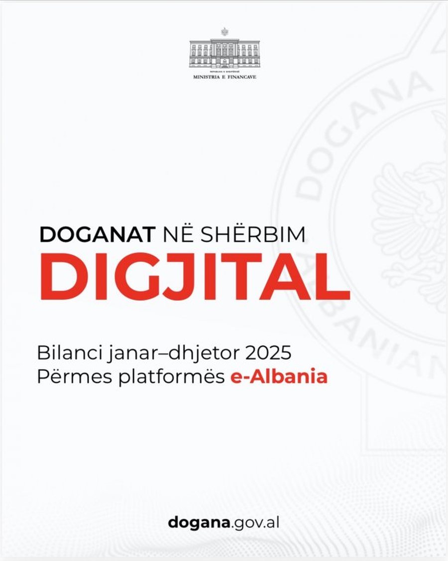 Digjitalizimi i sh&euml;rbimeve doganore, treguesit kryesor&euml;