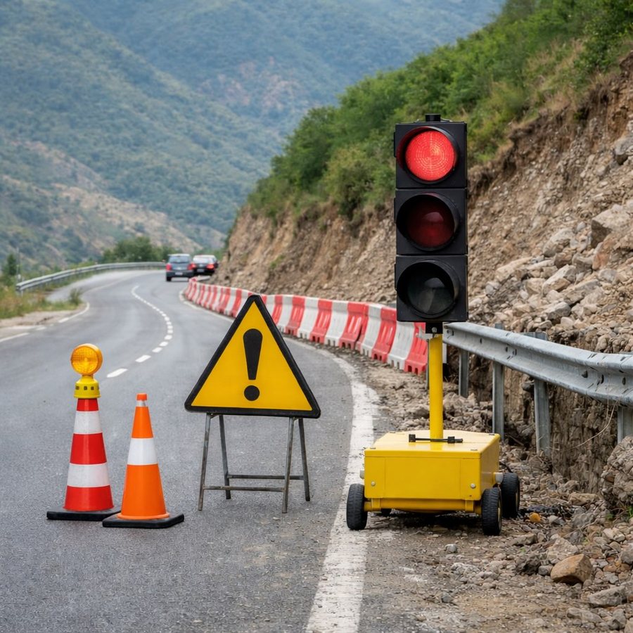 Rr&euml;shqitje n&euml; aksin Librazhd&ndash;Pogradec, kufizohet trafiku/ ARRSH: