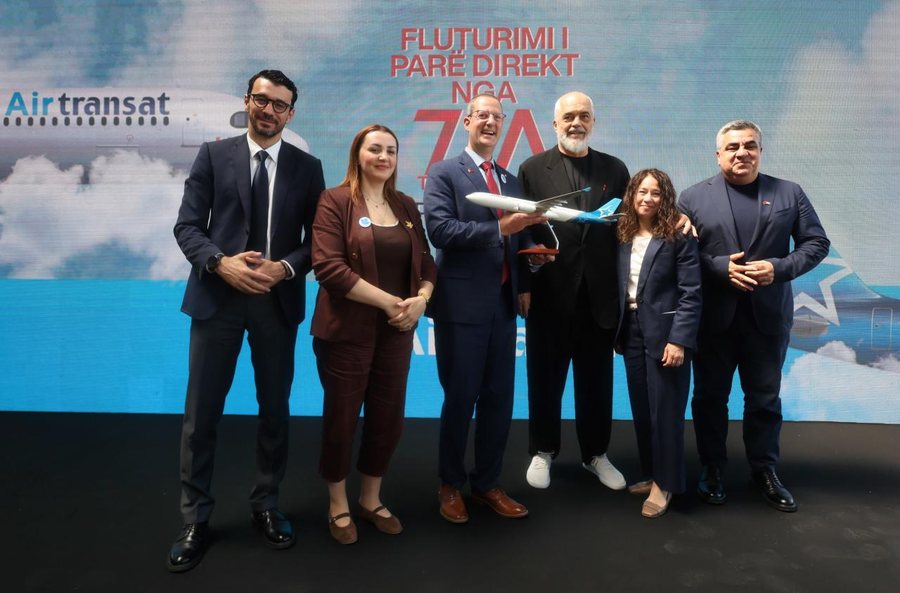 First flight from Canada, Karaka&ccedil;i: A new opportunity opens for Albania