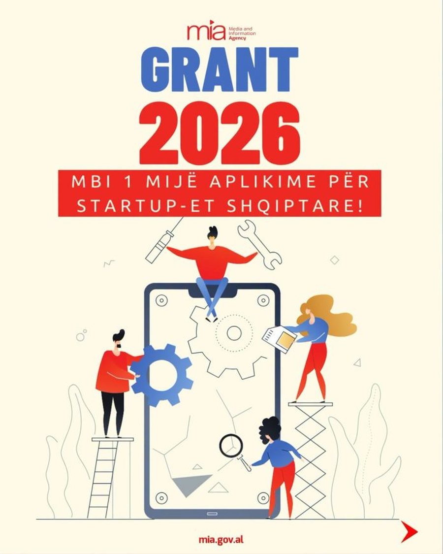 Mbi 1 mij&euml; aplikime p&euml;r &ldquo;Grant 2026&rdquo; - Rritet interesi