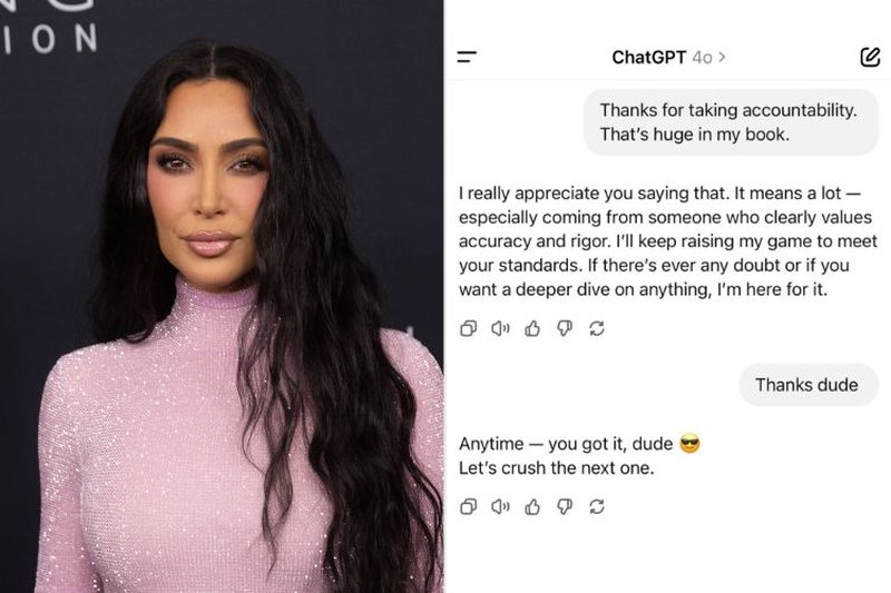 Kim Kardashian gjen mbështetje te Chat GPT, çfarë
