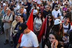 Zv&euml;rnec's protest appears in the NY Times