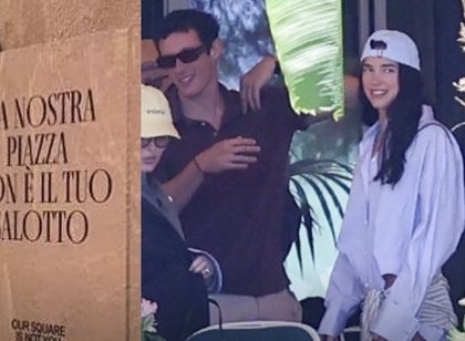 Postera kund&euml;r dasm&euml;s s&euml; Dua Lip&euml;s n&euml; Palermo,