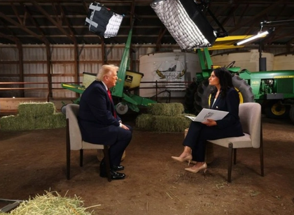 Trump does it again, gets upset with the journalist and leaves the interview