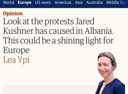 Lea Ypi on the protests in Albania: It could be a light for Europe