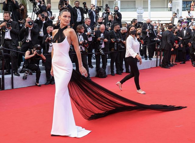 Cannes, at the festival with strict dress rules these were worth it