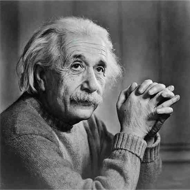 Albert Einstein discovered the secret of happiness and he used a sentence to