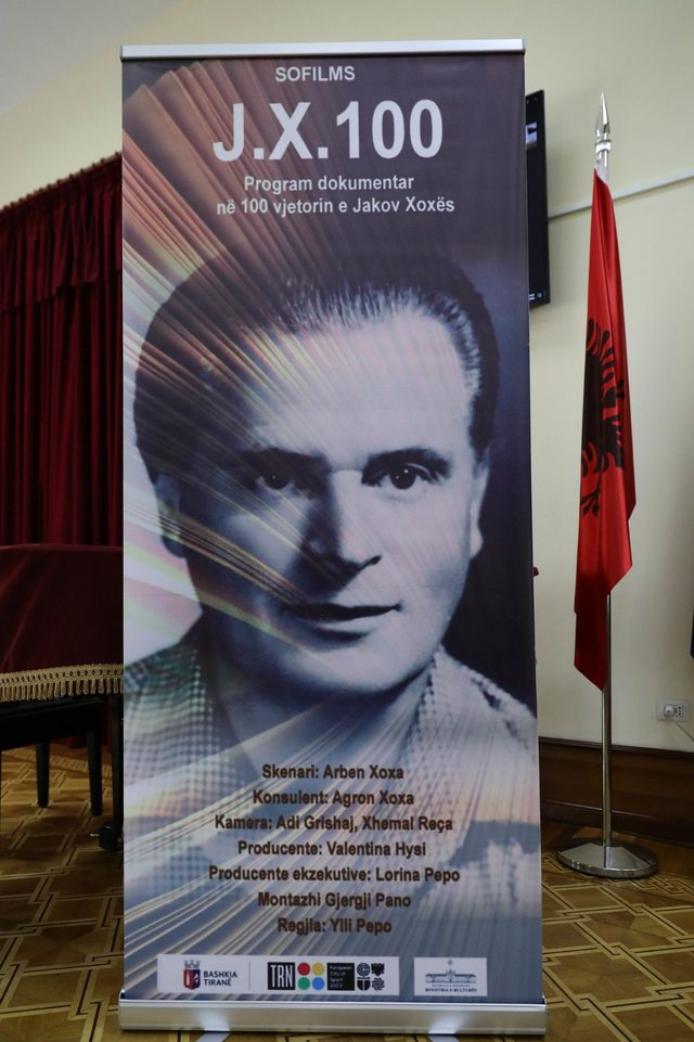 The Academy of Sciences commemorates the writer Jakov Xoxa on the 100th